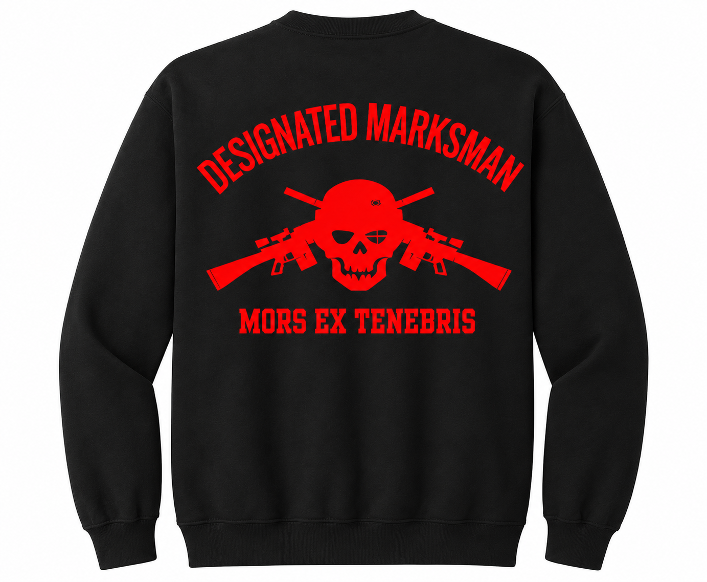 DM Black Crew Neck Sweater