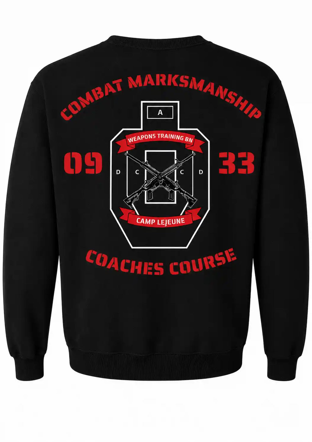 CMC Lejuene Black Crew Neck Sweater