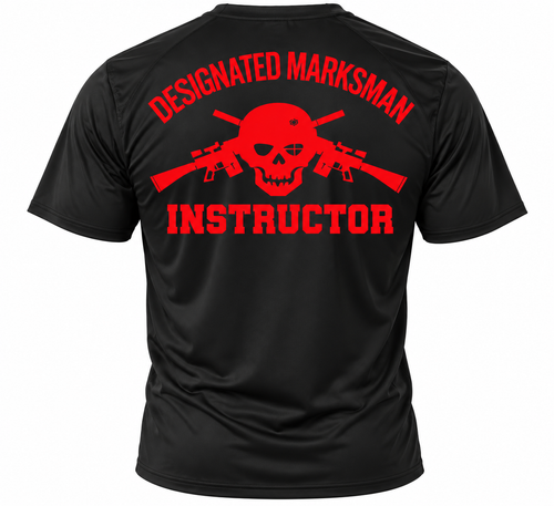 Black Sport Tek Dri- Fit Shirt DM Instructor