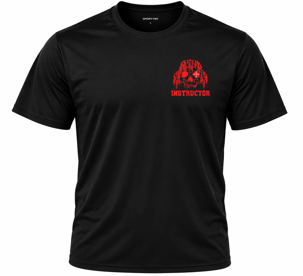 Black Sport Tek Dri- Fit Shirt DM Instructor